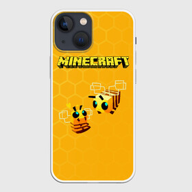 Чехол для iPhone 13 mini с принтом Minecraft в Петрозаводске,  |  | minecraft | алекс | белый | блоки | ведьма | взрывчатка | визера | волк | гаст | добывать | дракон | зеленый куб | зомби | игра | крафт | крипер | кубики | лошадка | майн | майнкрафт | манкрафт | овечка | оцелот