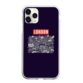Чехол для iPhone 11 Pro Max матовый с принтом LONDON в Петрозаводске, Силикон |  | Тематика изображения на принте: london | англия | биг бен | великобритания | достопримечательности | карта | литературная карта | лондон | путешествия | твист | чарли чаплин | шерлок холмс | я люблю лондон