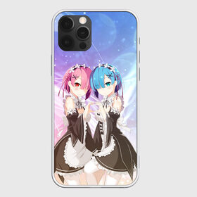 Чехол для iPhone 12 Pro Max с принтом Рем и Рам в Петрозаводске, Силикон |  | anime | ram | re zero | re: zero kara hajimeru isekai seikatsu | re: жизнь с нуля в альтернативном мире | rem | горничные | демон | рам | ре зеро | рем | рэм