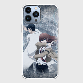 Чехол для iPhone 13 Pro Max с принтом Врата Штейна в Петрозаводске,  |  | christina | hououin kyouma | kurisu makise | rintaro okabe | science adventure | steins gate | аниме | врата штейна | игра | кристина | курису макисэ | окарин | ринтаро окабе