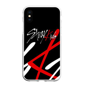 Чехол для iPhone XS Max матовый с принтом STRAY KIDS в Петрозаводске, Силикон | Область печати: задняя сторона чехла, без боковых панелей | Тематика изображения на принте: bang chan | changbin | felix | han | hyunjin | i.n. | k pop | lee know | seungmin | skz | stray kids | идолы | к поп