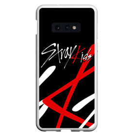 Чехол для Samsung S10E с принтом STRAY KIDS в Петрозаводске, Силикон | Область печати: задняя сторона чехла, без боковых панелей | bang chan | changbin | felix | han | hyunjin | i.n. | k pop | lee know | seungmin | skz | stray kids | идолы | к поп