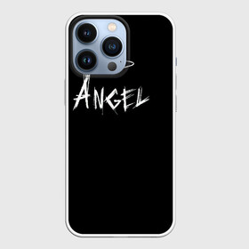 Чехол для iPhone 13 Pro с принтом ANGEL в Петрозаводске,  |  | angel | angelos | archangel | graffiti | inscription | messenger | saint | ангел | ангелок | ангелос | ангелочек | архангел | вестник | графити | надпись | посланник | святой