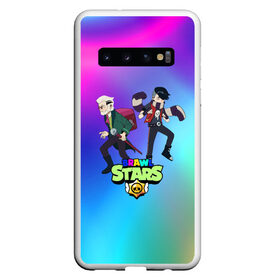 Чехол для Samsung Galaxy S10 с принтом Byron Edgar Brawl Stars в Петрозаводске, Силикон | Область печати: задняя сторона чехла, без боковых панелей | 2021 | byron | crow | edgar | байрон | бравл | бравл стар | бравл старс | ворон | из игры бравл старс | колетт | леон | новогодний бравл старс | новогодняя | новые герои бравл старс | эдгар | эдгард