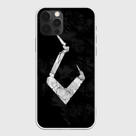 Чехол для iPhone 12 Pro Max с принтом Cracked symbol в Петрозаводске, Силикон |  | Тематика изображения на принте: cracks | symbol | символ