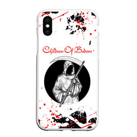 Чехол для iPhone XS Max матовый с принтом Children of Bodom (Z) в Петрозаводске, Силикон | Область печати: задняя сторона чехла, без боковых панелей | century media | children bodom | children of bodom | fearless records | nuclear blast | spinefarm records | алекси лайхо | дети озера | дети озера бодом | дэниел фрэйберг | жнец | мрак | хенкка сеппяля | эспоо | янн