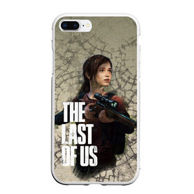 Чехол для iPhone 7Plus/8 Plus матовый с принтом The Last of us в Петрозаводске, Силикон | Область печати: задняя сторона чехла, без боковых панелей | Тематика изображения на принте: the last of us | видеоигры | последний из нас | экшен | элли