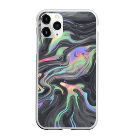 Чехол для iPhone 11 Pro матовый с принтом color pattern в Петрозаводске, Силикон |  | chromatic | colors | divorces | multicolored | paint | pattern | потеки краски | разводы | цветной паттерн