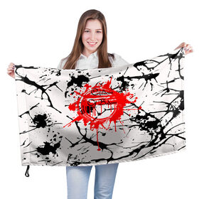 Флаг 3D с принтом Children of Bodom в Петрозаводске, 100% полиэстер | плотность ткани — 95 г/м2, размер — 67 х 109 см. Принт наносится с одной стороны | children of bodom | группа | дети озера бодом | дэт метал | мелодик дэт метал | пауэр метал | трэш метал