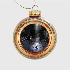 Стеклянный ёлочный шар с принтом Lovecraft Лавкрафт в Петрозаводске, Стекло | Диаметр: 80 мм | lovecraft | говард филлипс лавкрафт | ктулху | лавкрафт | филлипс лавкрафт