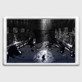 Магнит 45*70 с принтом Lovecraft Лавкрафт в Петрозаводске, Пластик | Размер: 78*52 мм; Размер печати: 70*45 | lovecraft | говард филлипс лавкрафт | ктулху | лавкрафт | филлипс лавкрафт