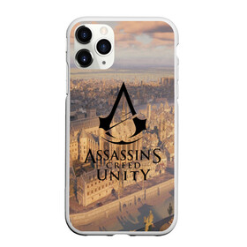 Чехол для iPhone 11 Pro Max матовый с принтом Assassin’s Creed Unity в Петрозаводске, Силикон |  | black flag | brotherhood | chronicles | creed | game | origins | revelations | rogue | syndicate | unity | valhalla | альтаир | ассасин | игры | кинжал | пираты