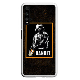 Чехол для Honor 20 с принтом Bandit в Петрозаводске, Силикон | Область печати: задняя сторона чехла, без боковых панелей | bandit | r6s | rainbow six siege | бандит | оперативник | персонаж