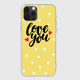 Чехол для iPhone 12 Pro Max с принтом Love Yoy в Петрозаводске, Силикон |  | 14 февряля | amor | kiss | love | love you | my love | valentine | валентин | люблю | любовь | отношения | пара | поцелуй | я люблю