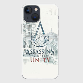 Чехол для iPhone 13 mini с принтом Assassin’s Creed Unity в Петрозаводске,  |  | black flag | brotherhood | chronicles | creed | game | origins | revelations | rogue | syndicate | unity | valhalla | альтаир | ассасин | игры | кинжал | пираты