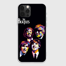 Чехол для iPhone 12 Pro с принтом The Beatles в Петрозаводске, силикон | область печати: задняя сторона чехла, без боковых панелей | the beatles | великобритания | джон леннон | классика | легенды | музыка | пол маккартни | рок | рок группа