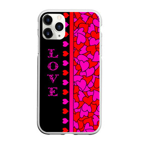 Чехол для iPhone 11 Pro Max матовый с принтом LOVE в Петрозаводске, Силикон |  | 8 марта | heart | love you | valentines day | валентинка | влюбленным | девушке | день рождения | жена | женщинам | лучшая | любимая | люблю | любовь | молодоженам | подарок | поздравление | праздник | самая | свадьба