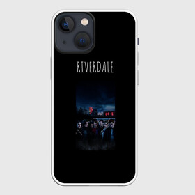 Чехол для iPhone 13 mini с принтом футболка Riverdale в Петрозаводске,  |  | Тематика изображения на принте: riverdale | tegunvteg | картинка | футболка | хлопок | черный