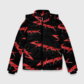Зимняя куртка для мальчиков 3D с принтом Cyberpunk 2077 red в Петрозаводске, ткань верха — 100% полиэстер; подклад — 100% полиэстер, утеплитель — 100% полиэстер | длина ниже бедра, удлиненная спинка, воротник стойка и отстегивающийся капюшон. Есть боковые карманы с листочкой на кнопках, утяжки по низу изделия и внутренний карман на молнии. 

Предусмотрены светоотражающий принт на спинке, радужный светоотражающий элемент на пуллере молнии и на резинке для утяжки | 2077 | cyber punk 2077 | cyberpunk | cyberpunk2077art | red | samurai | киберпанк | красный 2077