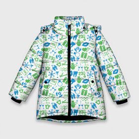 Зимняя куртка для девочек 3D с принтом 23 февраля в Петрозаводске, ткань верха — 100% полиэстер; подклад — 100% полиэстер, утеплитель — 100% полиэстер. | длина ниже бедра, удлиненная спинка, воротник стойка и отстегивающийся капюшон. Есть боковые карманы с листочкой на кнопках, утяжки по низу изделия и внутренний карман на молнии. 

Предусмотрены светоотражающий принт на спинке, радужный светоотражающий элемент на пуллере молнии и на резинке для утяжки. | 23 февраля | армия | боец | вв | ввс | вдв | вмф | воин | гру | день защитника отечества | десантник | дшб | кгб | мвд | мужской день | мчс | омон | пво | пограничник | подарок мужчине | подарок парню