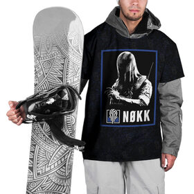 Накидка на куртку 3D с принтом Nokk в Петрозаводске, 100% полиэстер |  | Тематика изображения на принте: nokk | r6s | rainbow six siege | нокк | оперативник | персонаж