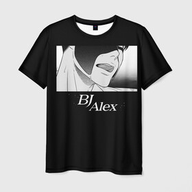 Мужская футболка 3D с принтом Bj Alex в Петрозаводске, 100% полиэфир | прямой крой, круглый вырез горловины, длина до линии бедер | Тематика изображения на принте: bj alex | аниме | анимеприкол | арт | кун | манга | манхва | парень