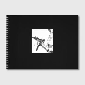 Альбом для рисования с принтом Samurai в Петрозаводске, 100% бумага
 | матовая бумага, плотность 200 мг. | snap | snap collection | макса | оружие | самурай | япония