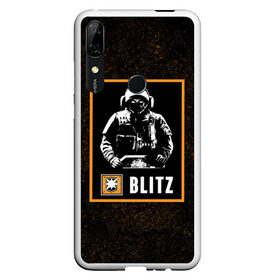 Чехол для Honor P Smart Z с принтом Blitz в Петрозаводске, Силикон | Область печати: задняя сторона чехла, без боковых панелей | Тематика изображения на принте: blitz | r6s | rainbow six siege | блиц | оперативник | персонаж