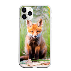 Чехол для iPhone 11 Pro матовый с принтом Лисичка в Петрозаводске, Силикон |  | Тематика изображения на принте: fox | foxy | животное | звери | лиса | лисенок | лисичка | милая | рыжая | фокс