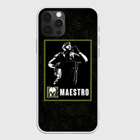 Чехол для iPhone 12 Pro Max с принтом Maestro в Петрозаводске, Силикон |  | Тематика изображения на принте: maestro | r6s | rainbow six siege | маэстро | оперативник | персонаж