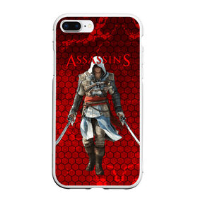 Чехол для iPhone 7Plus/8 Plus матовый с принтом Assassin’s Creed в Петрозаводске, Силикон | Область печати: задняя сторона чехла, без боковых панелей | action adventure | action rpg | creed | игра | мультиплатформенная | паркур | стелс