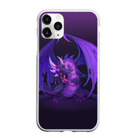 Чехол для iPhone 11 Pro Max матовый с принтом Cunning dragon в Петрозаводске, Силикон |  | Тематика изображения на принте: dragon | magic | дракон | магия | фэнтези