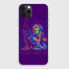 Чехол для iPhone 12 Pro Max с принтом Alice in Chains в Петрозаводске, Силикон |  | alice in chains | алиса в цепях | альтернативный метал | гранж | рок | сладж метал | хард рок | хеви метал | элис ин чэйнс