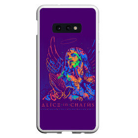 Чехол для Samsung S10E с принтом Alice in Chains в Петрозаводске, Силикон | Область печати: задняя сторона чехла, без боковых панелей | alice in chains | алиса в цепях | альтернативный метал | гранж | рок | сладж метал | хард рок | хеви метал | элис ин чэйнс