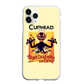 Чехол для iPhone 11 Pro матовый с принтом Cuphead в Петрозаводске, Силикон |  | cup head | cuphead | game | games | игра | игры | кап хэд | купахэд