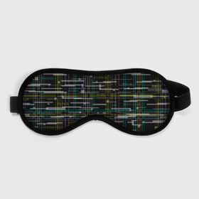 Маска для сна 3D с принтом Cyberpunk Tartan в Петрозаводске, внешний слой — 100% полиэфир, внутренний слой — 100% хлопок, между ними — поролон |  | cyberpunk | glitch | глитч | киберпанк | клетка | матрица | узор | футуристичный | шотландка