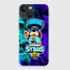 Чехол для iPhone 13 mini с принтом Brawl Stars Ronin Ruffs в Петрозаводске,  |  | brawl stars | colonel ruffs | logo | ronin ruffs | ruffs | бравл старс | бравлер | генерал гавс | генерал руфф | логотипы игр | персонажи игр | раффс | руфус | руффс | собака