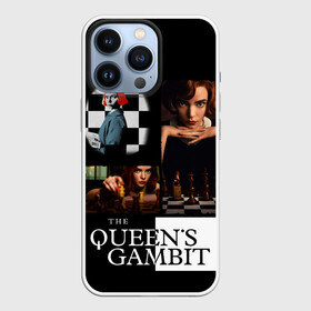 Чехол для iPhone 13 Pro с принтом Ход Королевы в Петрозаводске,  |  | anna | anya | gambit | netflix | queens | актриса | аня тейлор | девушка | королева | нетфликс | партия | сериал | тэйлор | фильм | ход королевы | шахматы