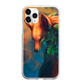 Чехол для iPhone 11 Pro Max матовый с принтом Волшебная лиса в Петрозаводске, Силикон |  | Тематика изображения на принте: fox | foxy | животное | звери | лиса | лисенок | лисичка | милая | рыжая | фокс