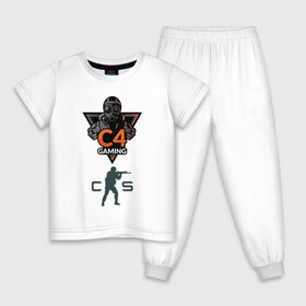 Детская пижама хлопок с принтом C4 в Петрозаводске, 100% хлопок |  брюки и футболка прямого кроя, без карманов, на брюках мягкая резинка на поясе и по низу штанин
 | Тематика изображения на принте: 
