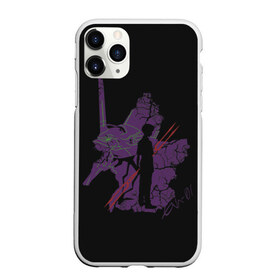 Чехол для iPhone 11 Pro матовый с принтом Евангилион в Петрозаводске, Силикон |  | anime | eva | evangelion | nerv | аниме | анимэ | ева | евангилион | нерв | роботы | рэй | синдзи | япония