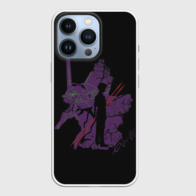 Чехол для iPhone 13 Pro с принтом Евангилион в Петрозаводске,  |  | anime | eva | evangelion | nerv | аниме | анимэ | ева | евангилион | нерв | роботы | рэй | синдзи | япония