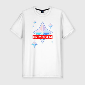 Мужская футболка хлопок Slim с принтом PRIMOGEM в Петрозаводске, 92% хлопок, 8% лайкра | приталенный силуэт, круглый вырез ворота, длина до линии бедра, короткий рукав | Тематика изображения на принте: 