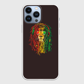 Чехол для iPhone 13 Pro Max с принтом Bob lion в Петрозаводске,  |  | Тематика изображения на принте: bob_marley | dreadlocks | hippie | jamaica | lion | reggae | боб марли | дреды | регги | хиппи | ямайка