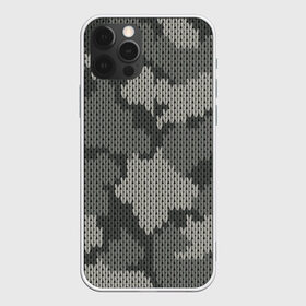 Чехол для iPhone 12 Pro Max с принтом вязанный принт милитари в Петрозаводске, Силикон |  | 23 февраля | армейские | все | милитари | мужчине | силовые структуры