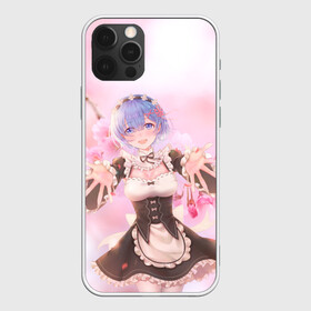 Чехол для iPhone 12 Pro Max с принтом Рем в Петрозаводске, Силикон |  | anime | re zero | re: zero kara hajimeru isekai seikatsu | re: жизнь с нуля в альтернативном мире | rem | демон | ре зеро | рем | рэм