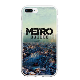 Чехол для iPhone 7Plus/8 Plus матовый с принтом Metro Exodus в Петрозаводске, Силикон | Область печати: задняя сторона чехла, без боковых панелей | 2033 | exodus | metro | metro 2033 | metro exodus | stalker | апокалипсис | диггер | дигеры | метро | разрушка | эпидемия