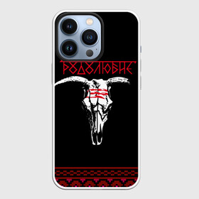Чехол для iPhone 13 Pro с принтом русь в Петрозаводске,  |  | ethnic | folk | north | runes | slav | викинги | рога | родолюбие | руны | русь | север | скандинавия | славяне | фолк | фольклор | череп | этника | этно | язычество