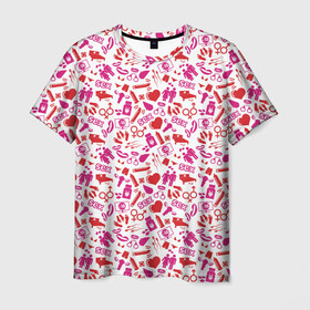 Мужская футболка 3D с принтом SEX в Петрозаводске, 100% полиэфир | прямой крой, круглый вырез горловины, длина до линии бедер | erotic | femdom | love | playboy | для влюбленных | любовь | плейбой | подарок любви | поцелуй | романтика | садо мазо | свидание | страсть | фемдом 