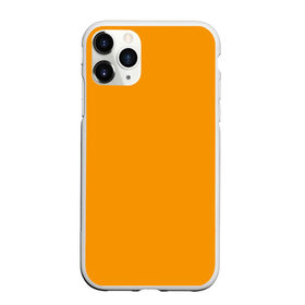 Чехол для iPhone 11 Pro Max матовый с принтом Цвет Шафран (без рисунка) в Петрозаводске, Силикон |  | без рисунка | горчичный | желто оранжевый тон | желтый | модные цвета 2020 | оранжевый | рыжий | сочный цвет | цвет 2020 | шафран | яркие цвета